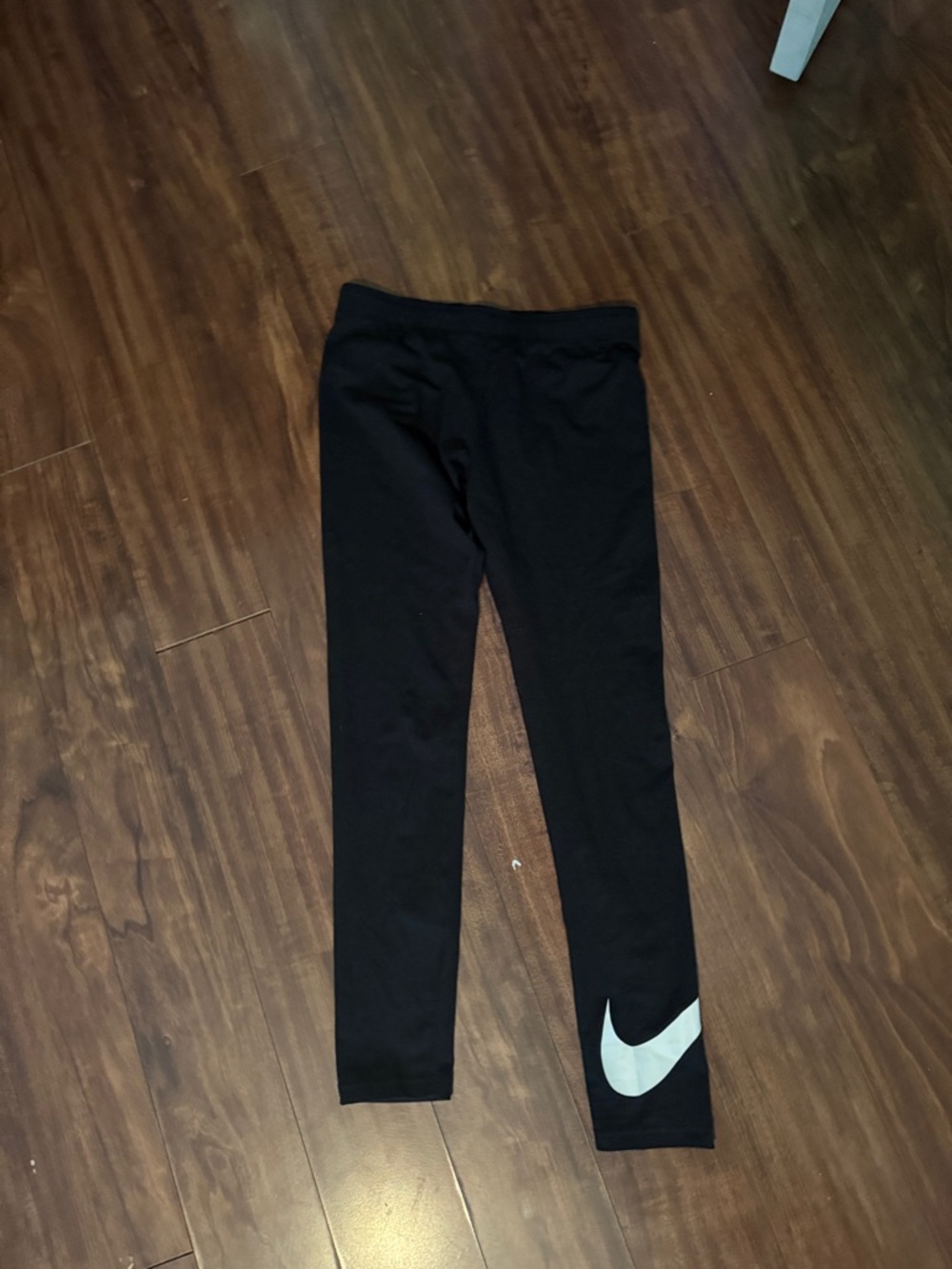 Nike Black Athletic Leggings with Logo